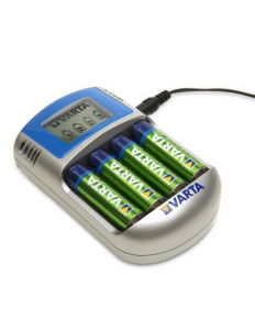 Incarcator Varta LCD 57070 + 4 acumulatori Varta 2600mah [1]