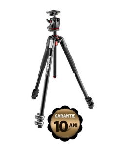 Manfrotto 190XPRO3 Kit Trepied foto cu cap bila bila MHXPRO-BHQ2 si placuta rapida [1]