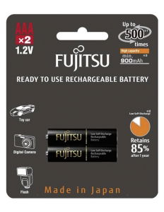Acumulatori si incarcatoare AA/AAA - Fujitsu Acumulator Black PRO 2 x AAA 900MA