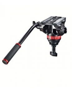 Manfrotto MVH502A,546GB kit trepied video fluid cu spreader de podea [2]