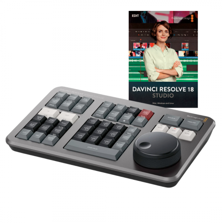 Controler editare video - Blackmagic Design DaVinci Resolve Speed Editor + Card activare Software Davinci Resolve Studio