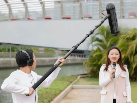 Boompole telescopic din fibra de carbon 5m [3]