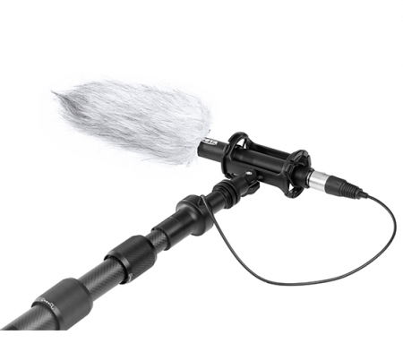 Boya boompole din fibra de carbon cu cablu XLR intern [4]