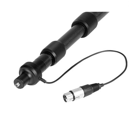 Boya boompole din fibra de carbon cu cablu XLR intern [1]