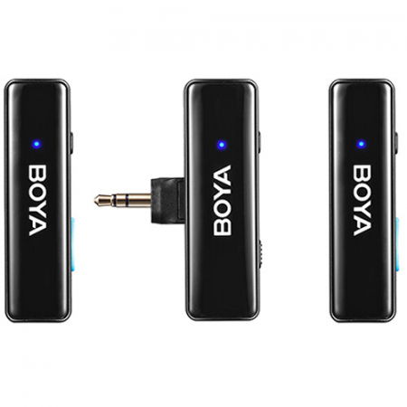 Boya BoyaLink Sistem de Microfon Wireless dublu cu adaptor (2.4gHz) [3]