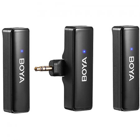Boya BoyaLink Sistem de Microfon Wireless dublu cu adaptor (2.4gHz) [5]