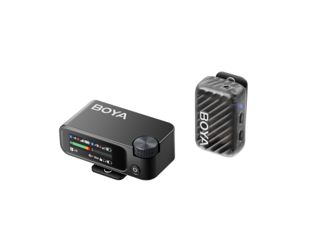 Boya BOYAMIC 2 sistem de microfoane wireless dual, 32 bit (include 2 lavaliere cu fir) [1]