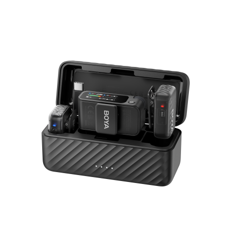Lavaliere - Boya BOYAMIC 2 sistem de microfoane wireless dual, 32 bit (include 2 lavaliere cu fir)