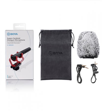Boya BY-BM2040 microfon shotgun condenser supercardioid [6]