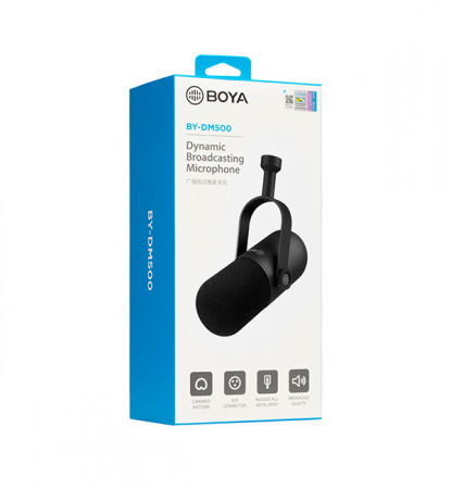 Boya BY-DM500 microfon dinamic de broadcasting/podcast [4]
