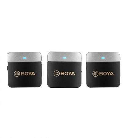 Lavaliere - Boya BY-M1V2 Lavaliera wireless dubla pentru smartphone