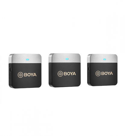 Boya BY-M1V2 Lavaliera wireless dubla pentru smartphone [2]