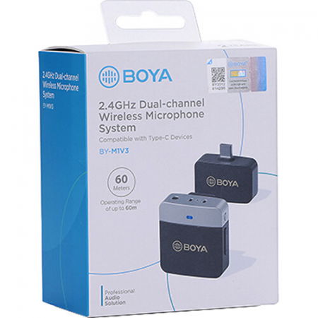 Boya BY-M1V3 Lavaliera Wireless USB-C pentru smartphone [3]