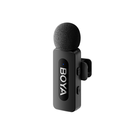 BOYA BY-V20 Sistem de microfon wireless dubla ultracompacta pentru smartphone (USB-C) [1]