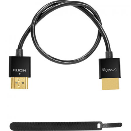 Solutii LIVE si Broadcasting - Cablu HDMI ultra-subțire SmallRig 2956 35 cm