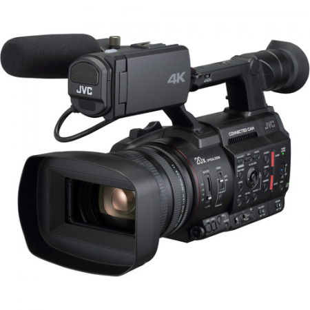 Camere Video - Camera video profesionala JVC GY-HC500EN conectata 4K NDI