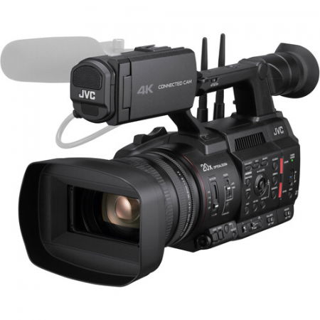 Camere Video - Camera video profesionala JVC GY-HC550EN conectata 4K NDI
