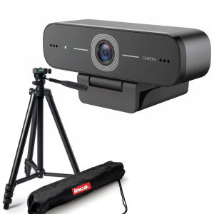 Camere Web - Kit Lector Camera Web Full HD 1080 USB 2MP microfon incorporat si trepied