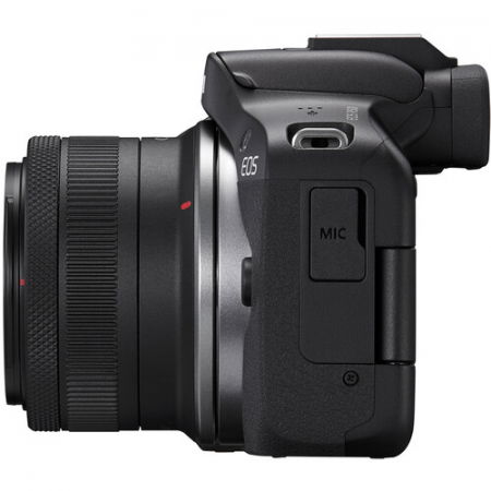 Canon EOS R50 Aparat Foto Mirrorless Kit cu Obiectiv RF-S 18-45mm F4.5-6.3 IS STM Negru [4]
