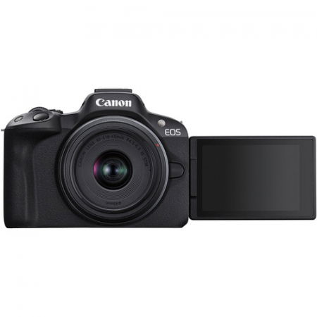 Canon EOS R50 Aparat Foto Mirrorless Kit cu Obiectiv RF-S 18-45mm F4.5-6.3 IS STM Negru [6]