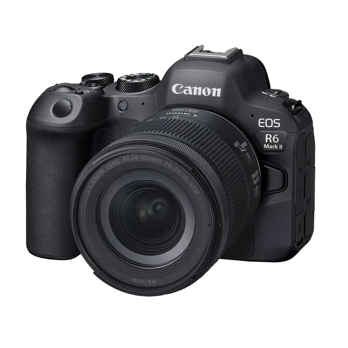 Aparate foto Mirrorless - Canon EOS R6 Mark II Aparat Foto Mirrorless Kit cu Obiectiv RF 24-105mm F4-7.1 IS STM