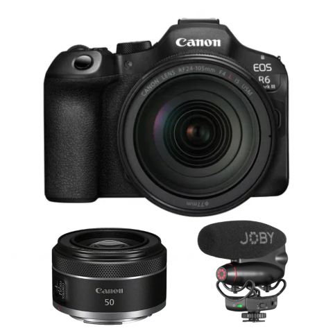 Aparate foto Mirrorless - Canon EOS R6 Mark III Kit cu Obiectiv RF 24-105mm f/4L IS USM