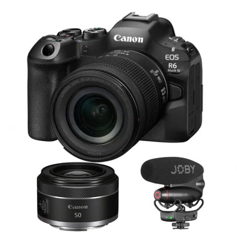 Aparate foto Mirrorless - Canon EOS R6 Mark III+RF 24-105mm STM