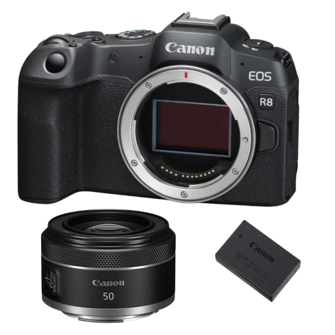 Aparate foto Mirrorless - Canon EOS R8 Aparat Foto Mirrorless Full Frame