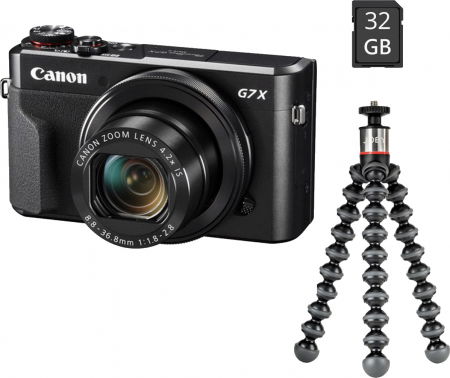 Aparate foto compact - Canon PowerShot G7 X Mark II
