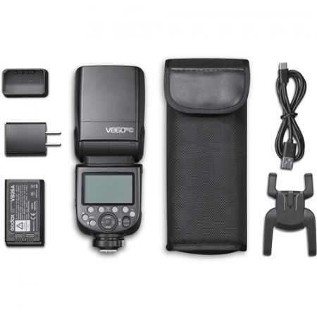Blitz-uri externe - Godox Blitz Ving V860IIIN TTL Nikon cu acumulator si incarcator
