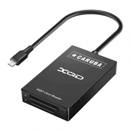 Cititoare de card - Caruba Cititor de carduri 2 in 1 XQD + SD USB-C