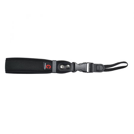 Curele camere foto - Caruba Curea de mana din neopren (negru)