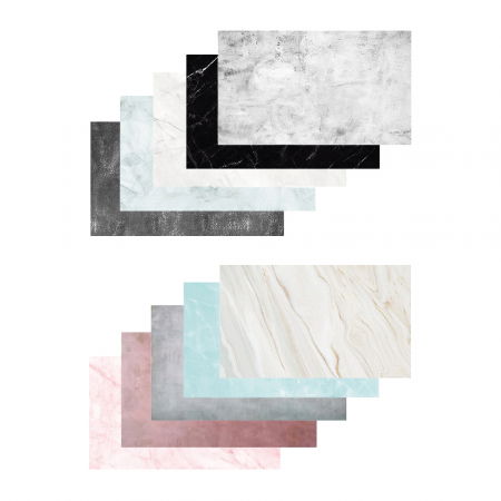 Accesorii de studio - Caruba Marble Set fundal 10 modele din hartie plastifiata 57 x 87cm
