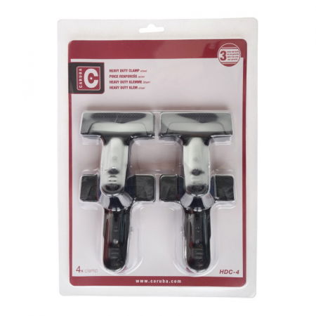 Caruba Set 4 cleme Heavy Duty din otel [3]