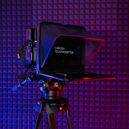 Caruba Teleprompter pentru smartphone si tableta de maxim 20cm [16]