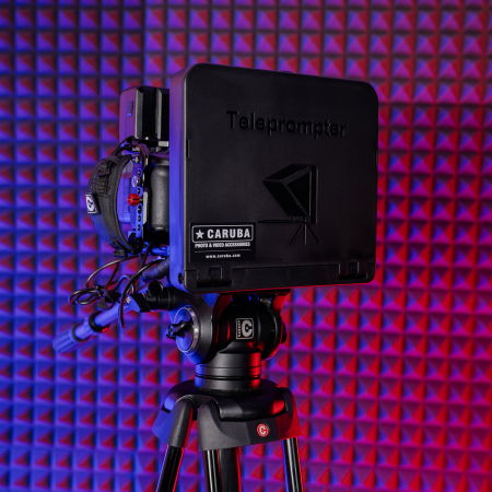 Caruba Teleprompter pentru smartphone si tableta de maxim 20cm [17]