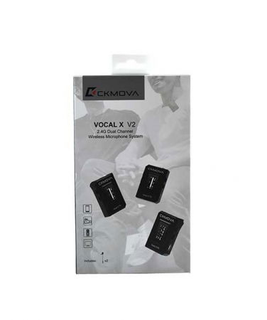 CKMOVA Vocal X V2 Microfon wireless tip lavaliera dubla [6]