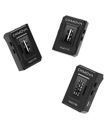 Echipamente audio - CKMOVA Vocal X V2 Microfon wireless tip lavaliera dubla