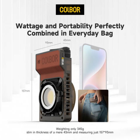 Colbor W100R Kit lampa LED RGB portabila 100W [6]