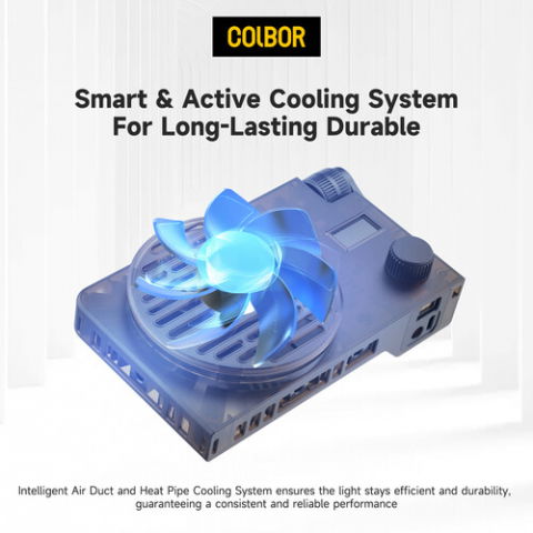 Colbor W100R Kit lampa LED RGB portabila 100W [8]