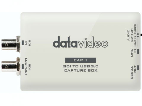 Placa de captura externa - DataVideo CAP‑1 dispozitiv captura SDI la USB 3.0