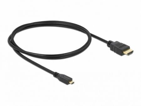DELOCK Cablu HDMI Mare - HDMI Micro 1M [1]