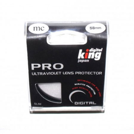 Filtre filet - Digital King filtru UV slim 58mm