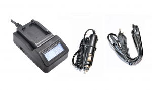 Accesorii aparate foto - Digital Power Incarcator rapid cu LCD compatibil Nikon EN-EL15