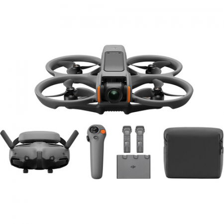 Drone - DJI Avata 2 FPV drona cu 3 baterii Fly More Combo