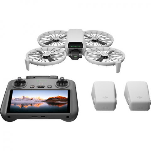 Drone - DJI Flip Fly More Combo kit drona cu accesorii (DJI RC2)