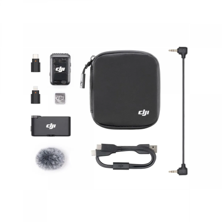 DJI Mic 2 Sistem de microfon wireless single compact pentru 1 persoana (2,4 GHz) [2]