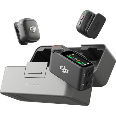 Lavaliere - DJI Mic 3 sistem de microfon wireless dual, 2.4 Ghz (2TX, 1RX)