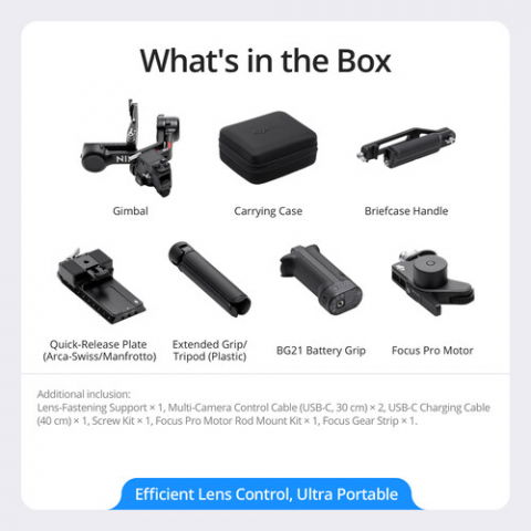 DJI RS 4 Combo Stabilizator Gimbal [9]