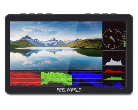 Monitor Feelworld F5 Pro V4 6”, Touchscreen, 3D LUT, 4K, HDMI [2]